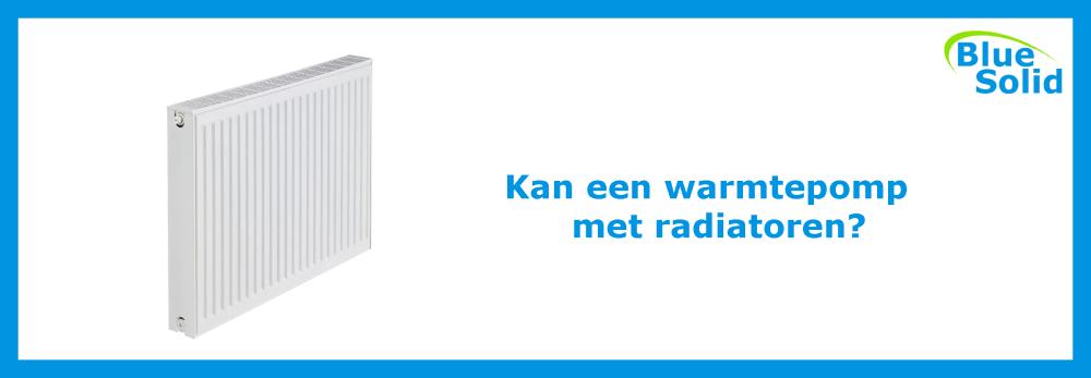Warmtepomp met radiatoren