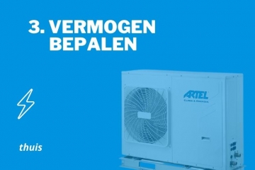 Hoeveel kW warmtepomp nodig, welk vermogen voor verwarmen?